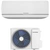 Telefunken Climatizzatore 12000 Btu /h Monosplit Inverter Condizionatore con Pompa di Calore Classe A++/A+ Gas R32 (Unità Interna + Unità Esterna) - M08126
