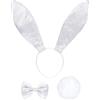 W WIDMANN MILANO Party Fashion - costume set coniglietto, cerchietto con orecchie, papillon, coda di coniglietto, coniglietto, costume animale