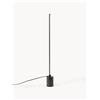 Westwing Collection Lampada da terra a LED con base in marmo Shelby