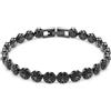 SWAROVSKI BRACCIALE ANGELIC UNA, TAGLIO ROUND PLACCATO RUTENIO