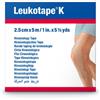 LEUKOPLAST Leukotape K Cerotto Elastico Per Taping Cm 2,5X5 M Carne