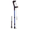 FARMACARE SRL Farmacare Bastone Canadese In Lega Verniciata Con Ammortizzatore 2 Pezzi