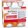 NESTLE' Resource Energy Albicocca Bevanda Ipercalorica Iperproteica 4X200 Ml