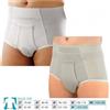 Orione 316 Cintoslip Erniario Uomo Alto Aperto Con Pelotte Grigio Misura 9