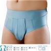 Orione 515 Cintoslip Erniario Uomo Aperto Con Pelotte In Cotone Azzurro 3