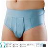 Orione 515 Cintoslip Erniario Uomo Aperto Con Pelotte In Cotone Azzurro 6