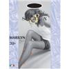 Marilyn 30 Sheer Calza Autoreggente Blu Scuro 3