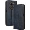 PEIYE Rilievo Cover per Realme 12 5G / Realme 12X, Custodia Libro Flip in PU Pelle Portafoglio, Case Antiurto Soft con Porta Carte e Chiusura Magnetica, Funzione Stand,Viola chiaro