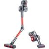 Jimmy H9 Flex Scopa Elettrica Flessibile senza fili, spazzola con LED incorporati e sensore di sporco, batteria estraibile 80 minuti, 600W, 200AW