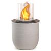 Divina Fire Camino a bioetanolo braciere da giardino da terra per interno esterno RAFFAELLO Corda Beige d.35 x h55