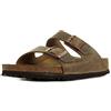 Birkenstock Arizona Fettleder Art. Nr. 352203, Sandali unisex adulto, Marrone, 37(Stretta)