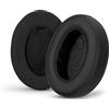 Brainwavz - Cuscinetti Auricolari di Ricambio in Memory Foam - Adatti per Molte Cuffie - AKG, HifiMan, ATH, Philips, Fostex, Grado, Cuscinetti auricolari Sony (Nero)