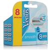 Gillette Venus Smooth ricambio lamette per rasoio 8 pz
