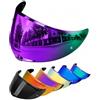 PSLER Visiera per Casco per K6 K6s - Visiera Colorata Accessori per Casco da Moto Ricambio per K6 K6s(Viola Intenso)