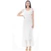 Gaëlle Gaelle Abito Donna in pizzo Bianco