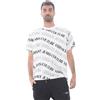 Versace Jeans Couture T Shirt uomo print monogram Bianco