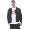 Versace Jeans Couture felpa uomo aperta logo patch Nero M