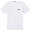 Stone Island T Shirt uomo 60/2 COTTON JERSEY Bianco