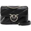 Pinko borsa donna Classic Love Bag Puff Maxi Quilt Nero/Argento TU