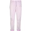 Dondup jeans donna Koons gioiello loose fit Rosa