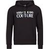 Versace Jeans Couture felpa uomo con cappuccio Nero S,XL