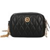 Elisabetta Franchi borsa donna piccola matelassé con tracolla Nero TU