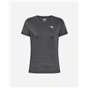 Diadora Tech Run Crew W - T-shirt Running - Donna - Nero