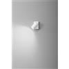 Perenz Illumina Faretto in alluminio colore bianco Oddy 1 luce attacco GU10 orientabile d.6cm