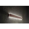 Perenz Illumina Applique in alluminio Marrone Metallizzato Rummo LED 30W 3000K CRI?90 2400Lm l.81cm biemissione