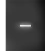 Perenz Illumina Applique in alluminio colore bianco Wally LED 17W 3000K 1700Lm 62,5cm biemissione