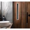 Perenz Illumina Applique in alluminio colore nero Wally LED 17W 3000K 1700Lm 62,5cm biemissione