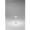 Perenz Illumina Lampada da tavolo ricaricabile a batterie Soap IP44 LED 2W 3000K 188Lm sabbia