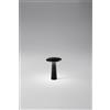 Perenz Illumina Astro Lampada da tavolo ricaricabile a batterie colore nero a LED 4W 160LM 3000K dimmerabile IP44
