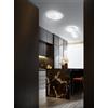 Perenz Illumina Plafoniera in alluminio colore bianco Drum LED 43W 3000K CRI?80 220-240V 50/60Hz 3440Lm biemissione