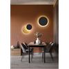 Perenz Illumina Plafoniera in alluminio colore oro e nero Drum LED 33W 3000K CRI?80 220-240V 50/60Hz 2640Lm biemissione