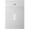 Perenz Illumina Sospensione in metallo e vetro trasparente e oro spazzolato Bubbles LED 24W 3000K CRI?80 220-240V 50/60Hz 1920Lm