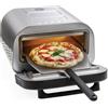 Macom 884 macchina e forno per pizza 1 pizza(e) 1700 W Nero, Acciaio inossidabile