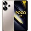 Xiaomi Poco F6, Snapdragon® 8s Gen 3, Display Flow AMOLED 120Hz, Ricarica Turbo 90W, doppia fotocamera 50MP con OIS, 12GB+512GB, Oro