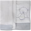 Babyline Set lenzuola per lettino 60 x 120 coralina 100%, caldo, ipermorbido, ipoallergenico. Include lenzuolo con angoli, lenzuolo di sopra e federa. (Dolci Sogni)