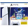 Sony PlayStation 5 Disc Edition Slim Astro Bot 1 TB Wi-Fi Nero, Bianco