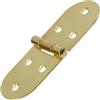 AERZETIX - Set di 3 Cerniere per Mobili Decorativi 83x30x1.2mm a 6 Fori - Elemento di Unione per Carpenteria - in Ottone - Colore Dorato - Porta Armadio Ristrutturazione