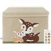 BIECO Scatole Porta Giochi | Portagiochi Bambini Contenitori | Baule Cesto Portagiochi