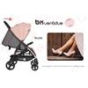 Baciuzzi Passeggino BX 22 Nude Portata 22 Kg con Parapioggia