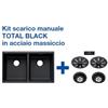 Blanco SUBLINE 350/350-U Nero + Set Total Black 2525987 ***PRONTA CONSEGNA***