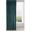 Eurofirany Melanie - Tenda in velluto, opaca, 140 x 270 cm, colore: blu scuro