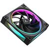 DEEPCOOL Ventola DeepCool FL12 - ARGB, 120mm, PWM Basso rumore, 1 pezzo, Nero
