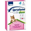 Formavet Fipralone Duo Spot-On Antiparassitario per Gatti 4 Fiale