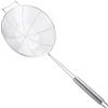 JMYDecor Schiumarola ragno in acciaio inox - Schiumarola professionale filo acciaio, colapasta e scolapasta acqua o olio- Schiumarola metallica cucinare-Rasera cucina manico alta resistenza al calore 15,3 cm
