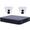 Uniview Kit Videosorveglianza 4IN1 completo di XVR, 2 telecamere 2 MP- Uniarch/Uniview