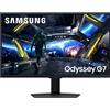 Samsung Monitor Gaming Samsung Odyssey G7 LS27DG (LS27DG702EUXEN) - 27″ LED IPS Flat, UHD 3840×2160, 1ms (GtG), 144Hz Max., FreeSync Premium Pro, HDR400, HDR10+, Nero